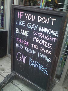 where gay babies come from
